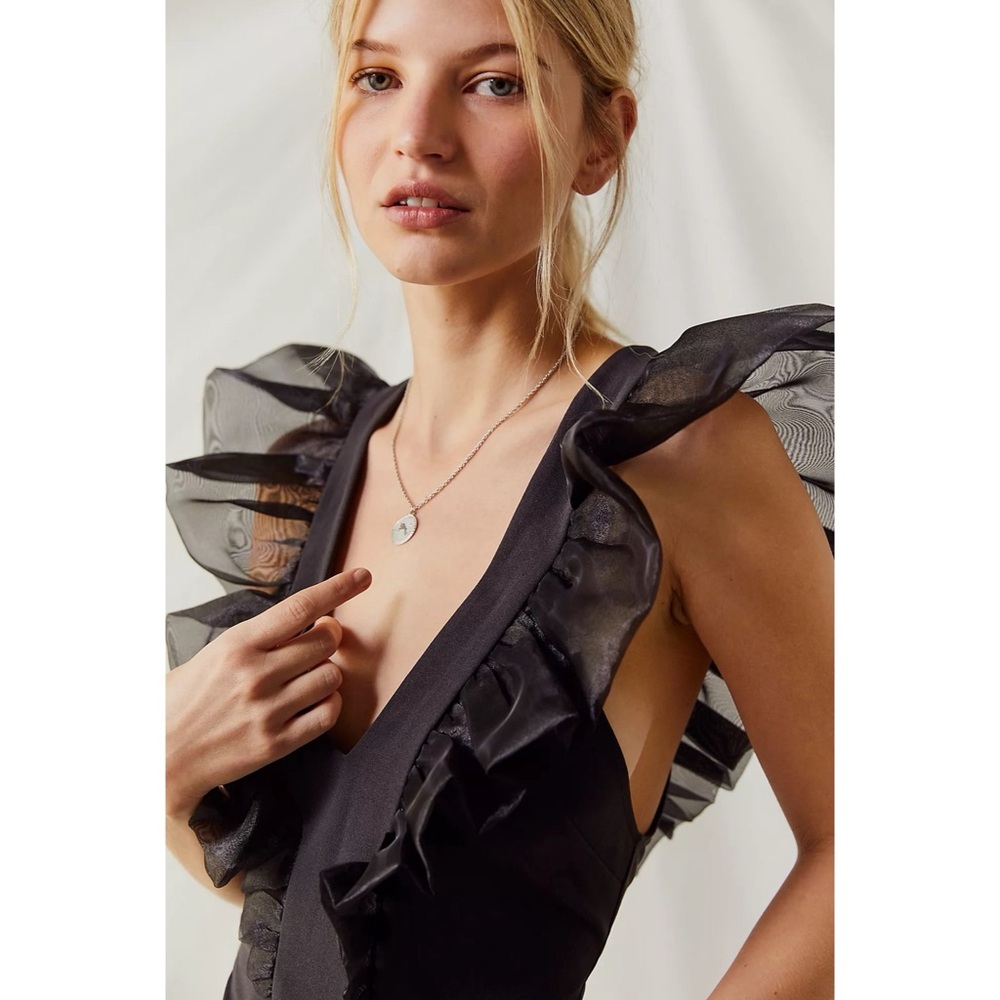 Free People Paper Planes Bodysuit / Black NWT M, L, XL - Picture 7 of 14
